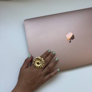 Anillo Flor Brenda 2 rotated